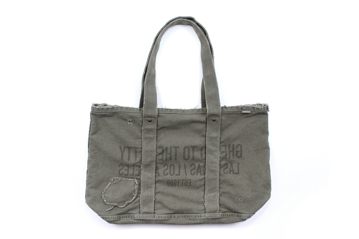 Ghetto to the Getty Canvas Tote Bag